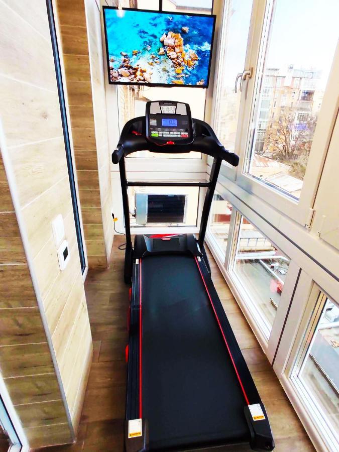 Sauna, Big Jacuzzi , Khreshchatyk Apartments Kiev Luaran gambar