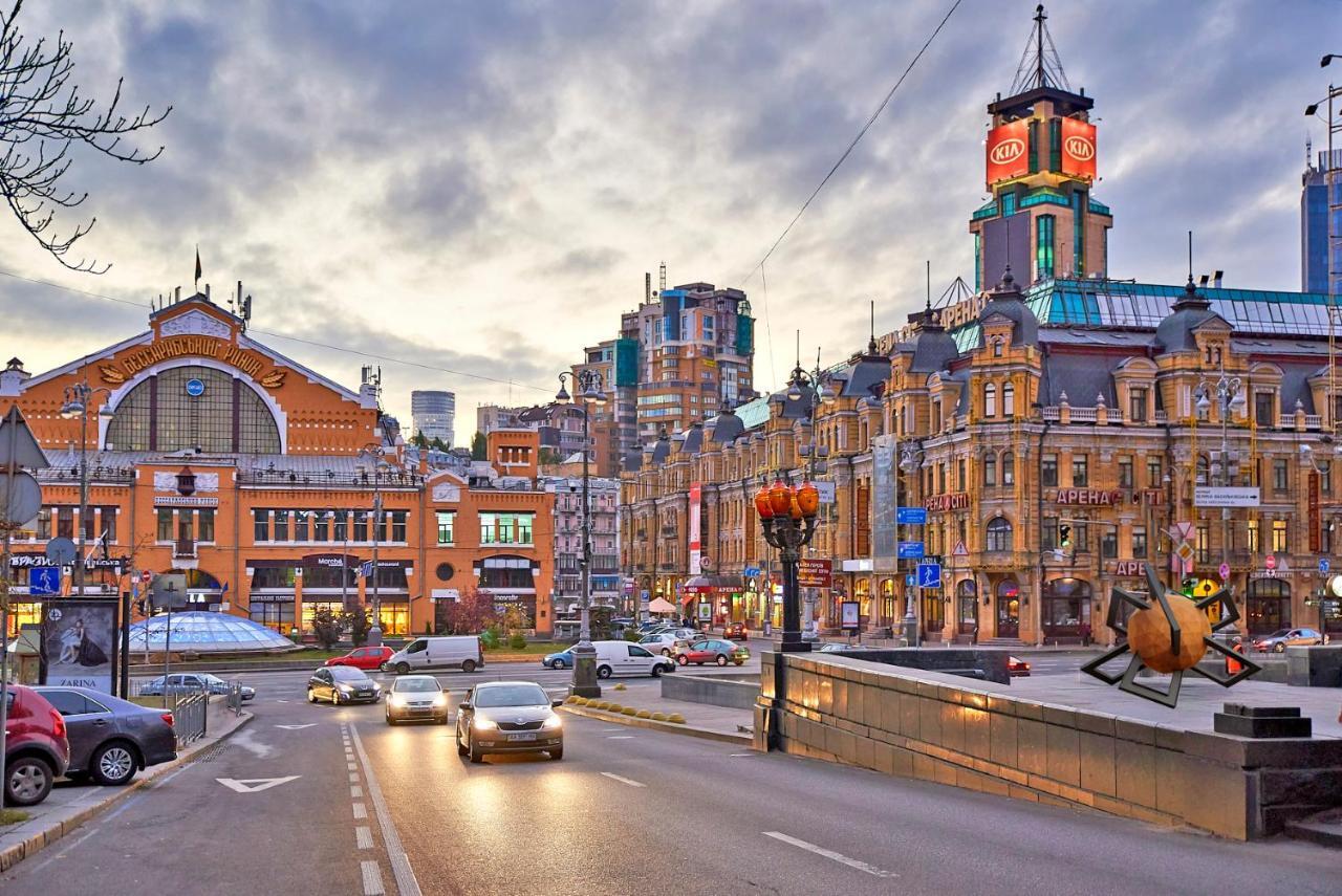 Sauna, Big Jacuzzi , Khreshchatyk Apartments Kiev Luaran gambar