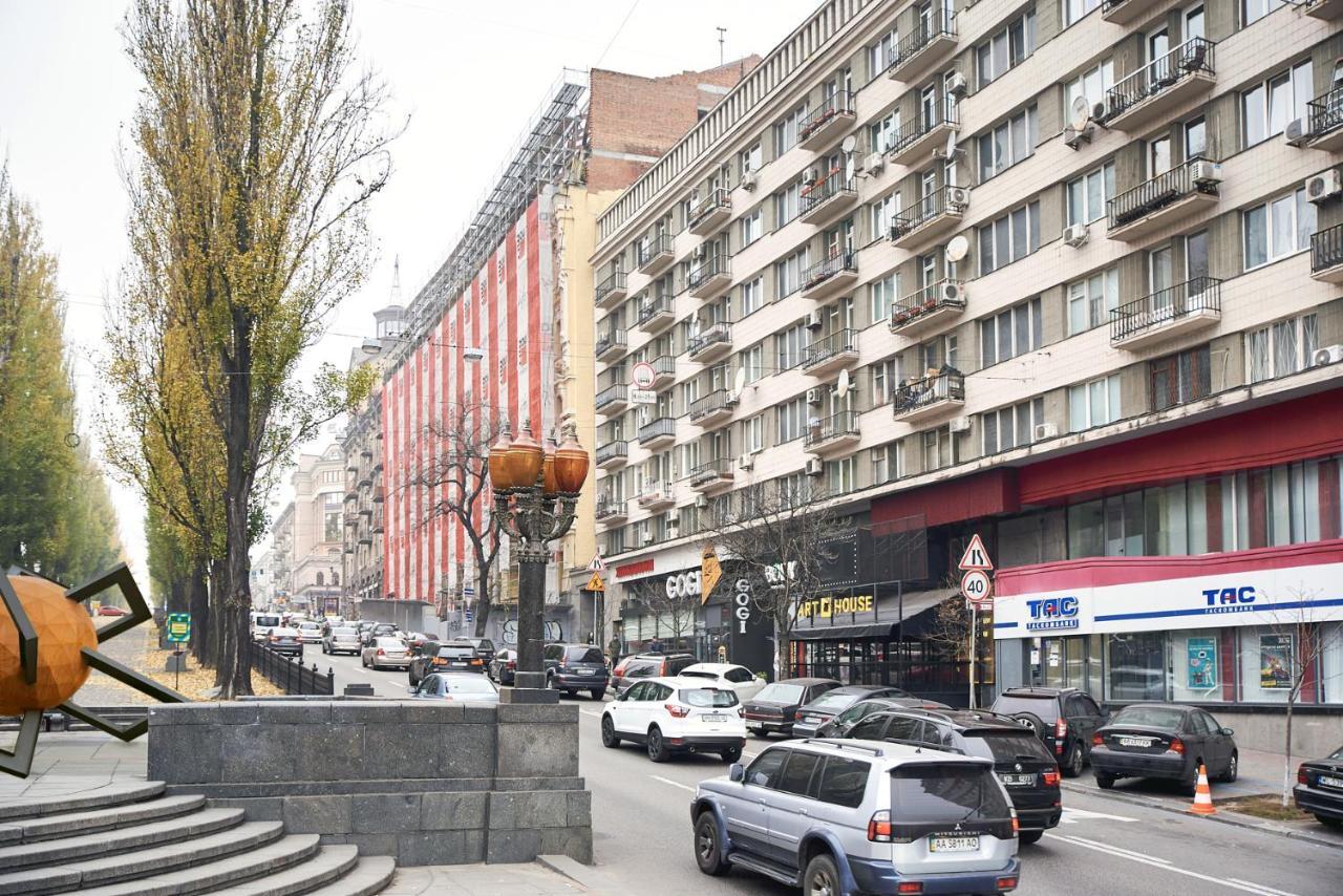 Sauna, Big Jacuzzi , Khreshchatyk Apartments Kiev Luaran gambar