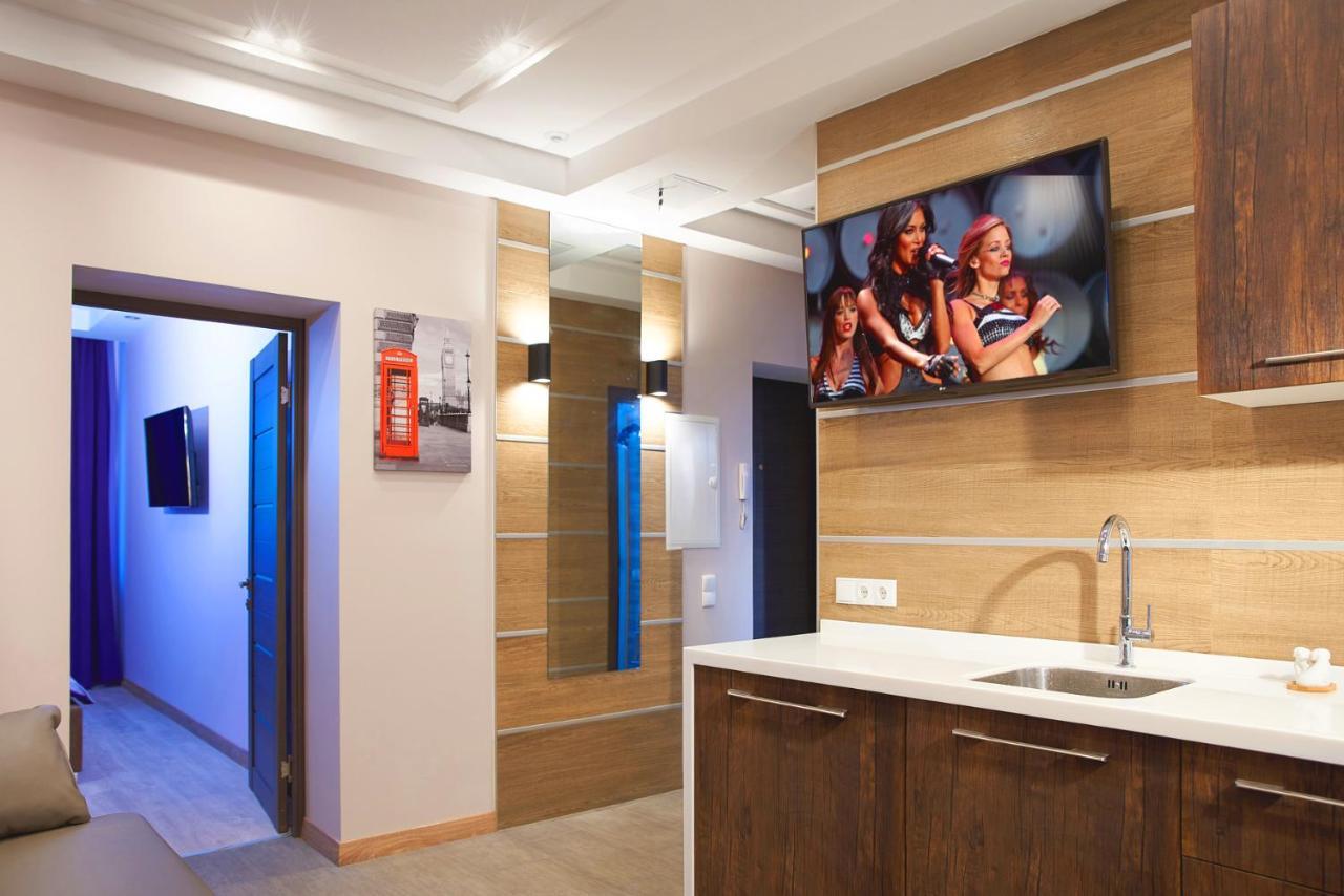 Sauna, Big Jacuzzi , Khreshchatyk Apartments Kiev Luaran gambar