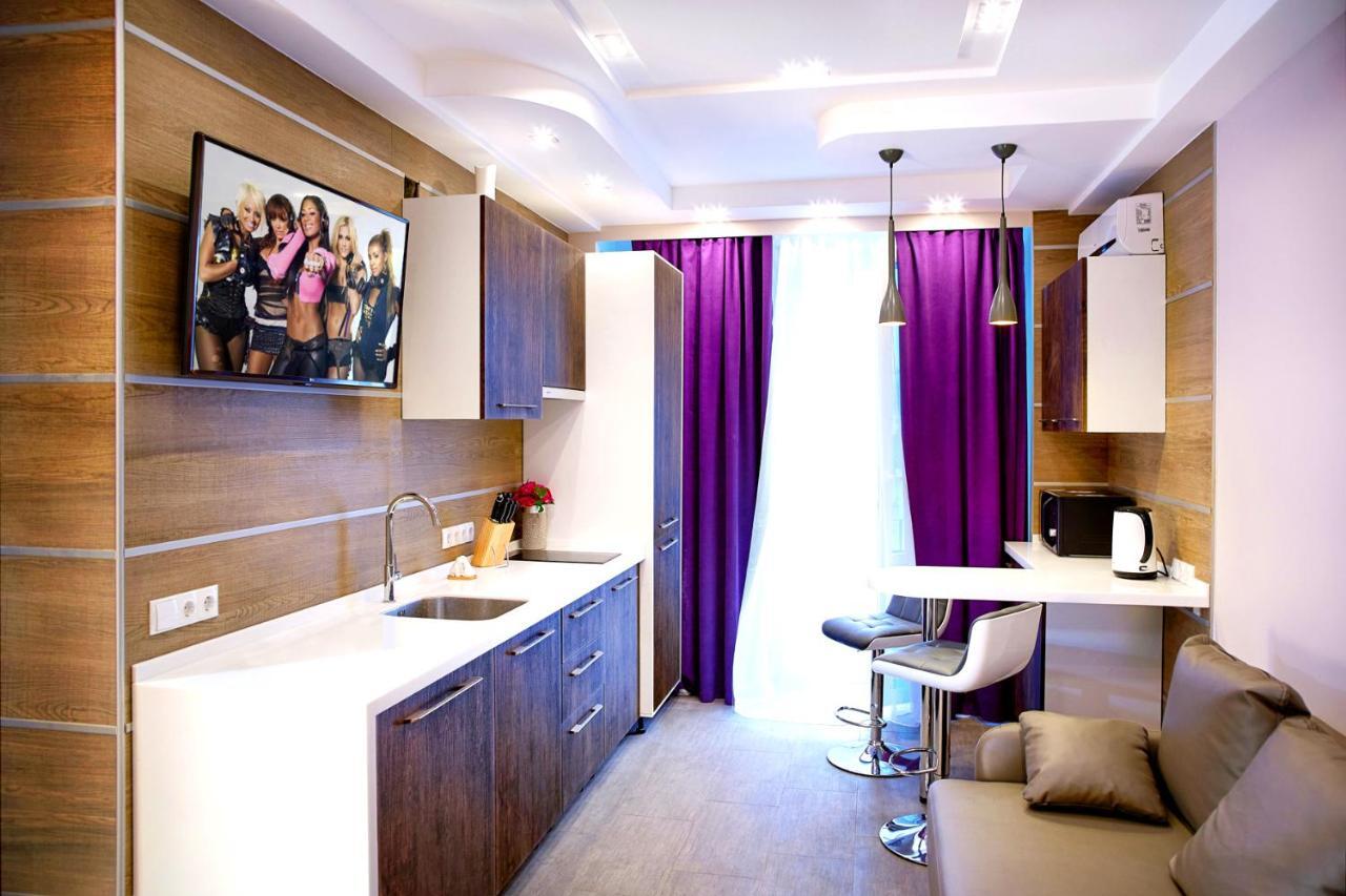 Sauna, Big Jacuzzi , Khreshchatyk Apartments Kiev Luaran gambar